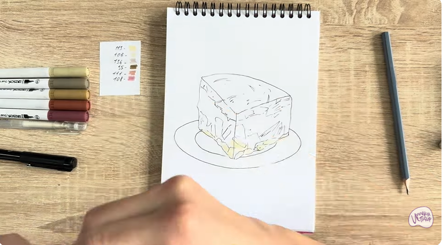 Рисуем Холодец