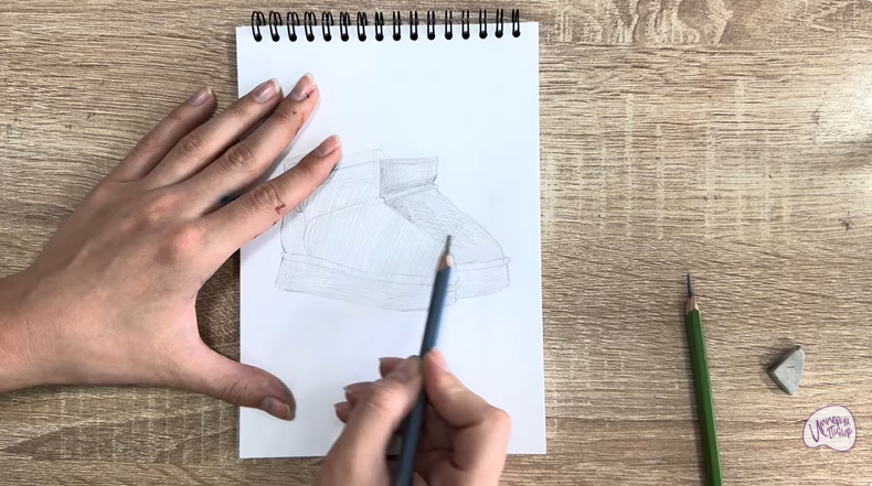 Рисуем Угги