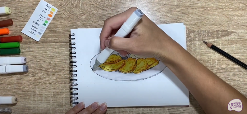 Рисуем Драники