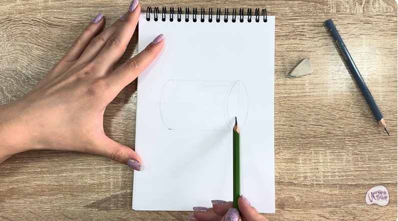 Рисуем Бигуди с липучкой