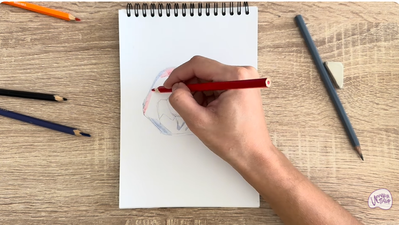 Рисуем Альмандин