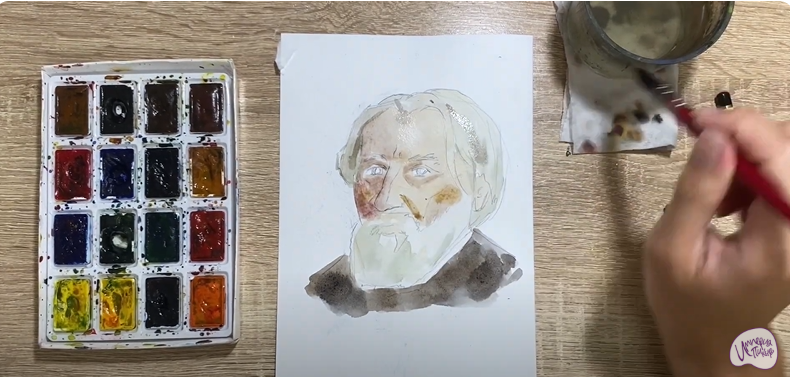 Рисуем Иван Сергеевич Тургенев