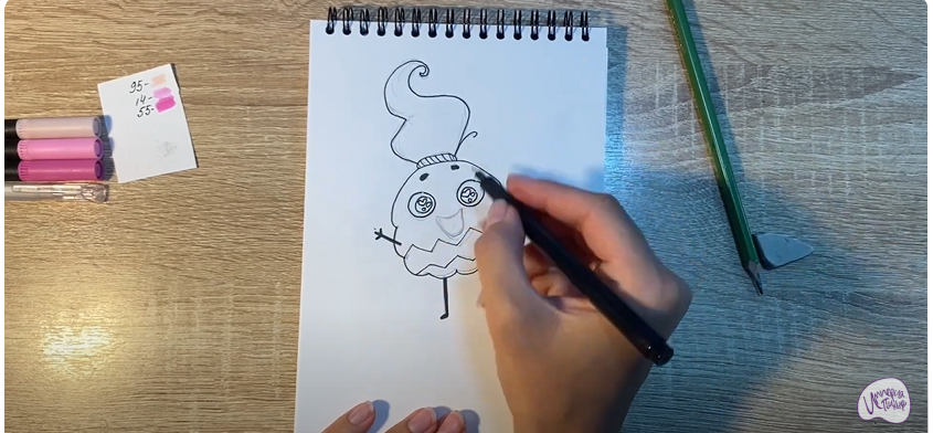 Рисуем Энн из "Лудлвилль"