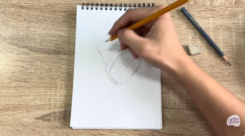 Рисуем Сетевая вилка