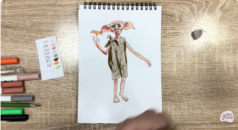 Рисуем Добби