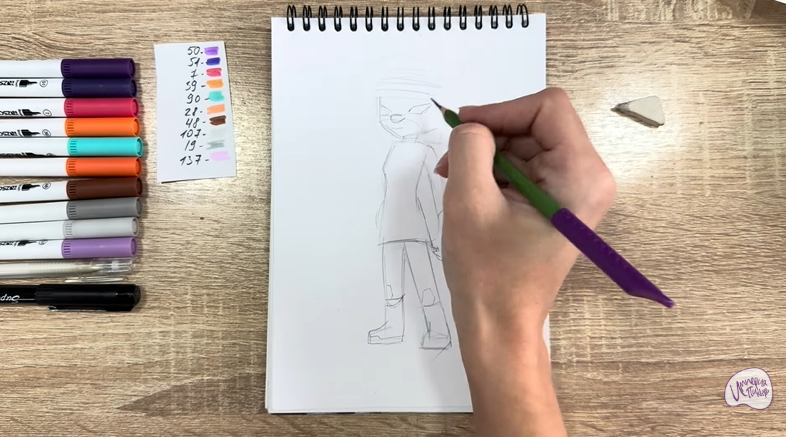 Рисуем Искра из "Джи-Джи Бонд"