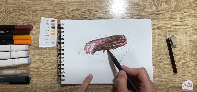 Рисуем Эклер