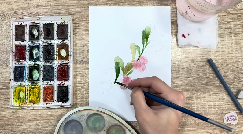 Рисуем Толокнянка