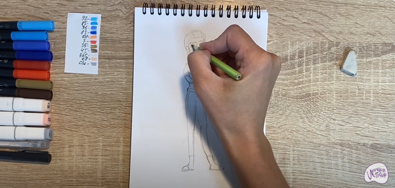 Рисуем Кристина из мультфильма "Финник"