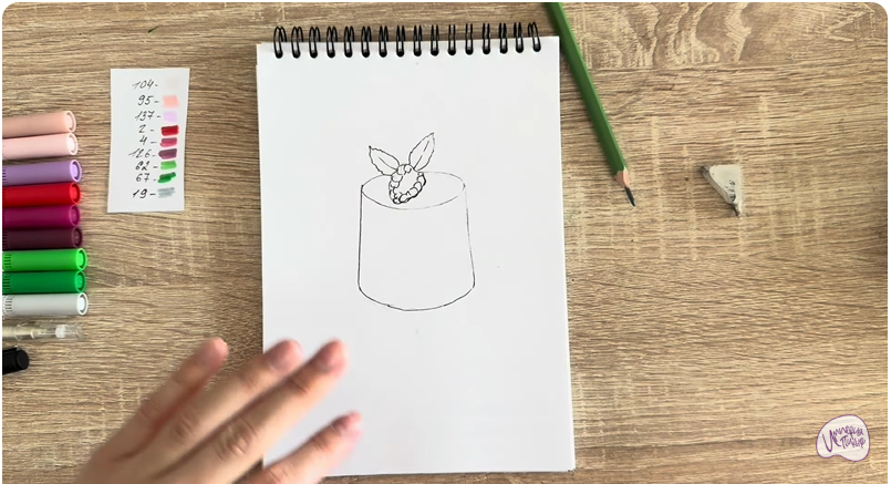 Рисуем Панна-кота