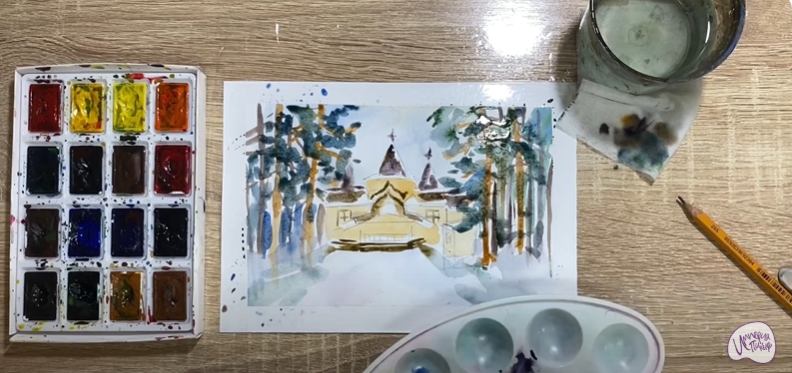 Рисуем Великий Устюг