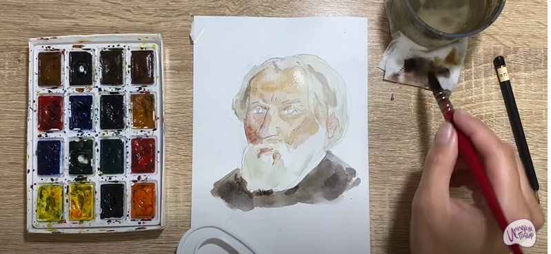 Рисуем Иван Сергеевич Тургенев