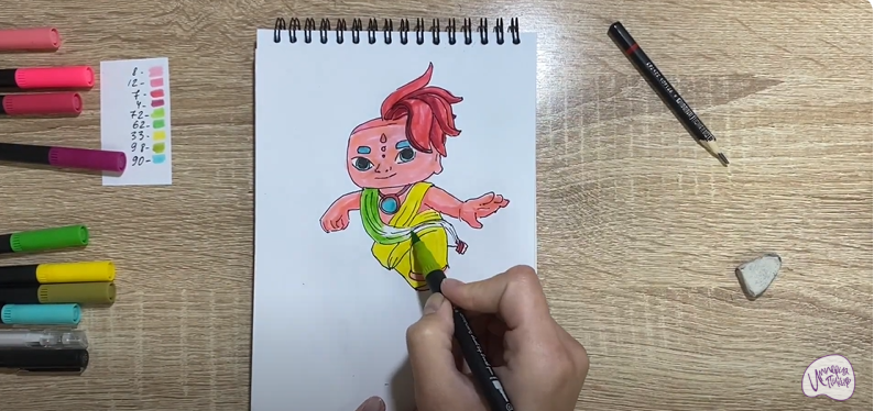 Рисуем Лоти из "Команда Флоры"