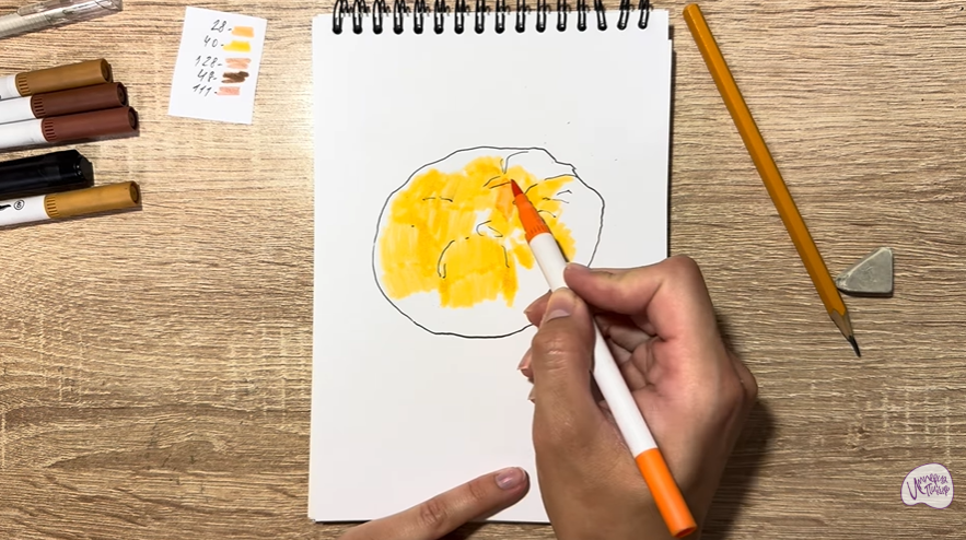 Рисуем Беляш