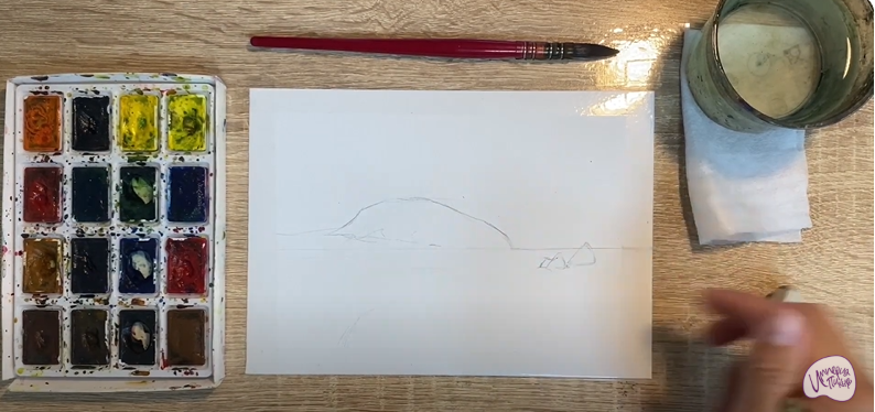 Рисуем Гурзуф