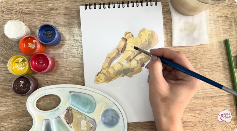 Рисуем Имбирь