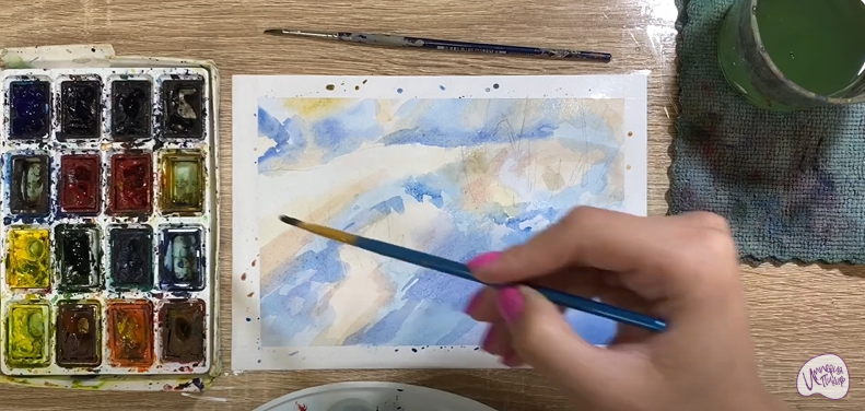 Рисуем Первый день весны