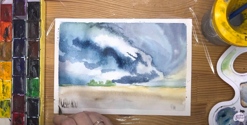 Рисуем Буря