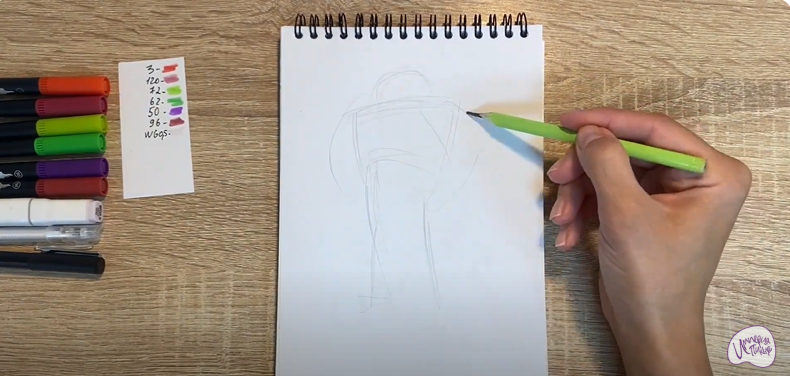 Рисуем Супергерой из "Геройчики"