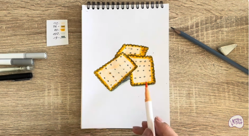 Рисуем Галеты