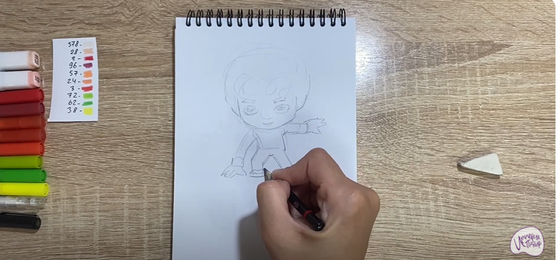 Рисуем Скаут из "Команда Флоры"