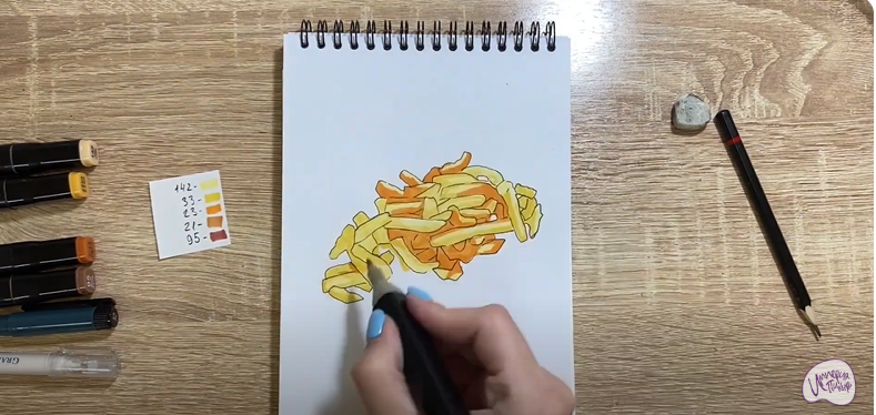 Рисуем Чак-чак