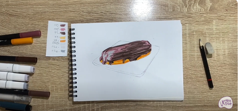 Рисуем Эклер