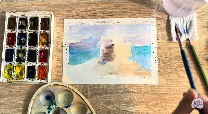 Рисуем Чобан-Кале