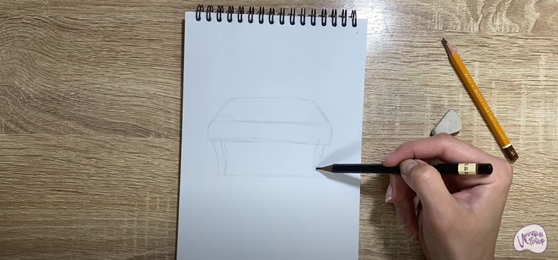 Рисуем Банкетка