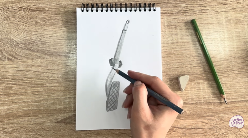 Рисуем Педаль газа