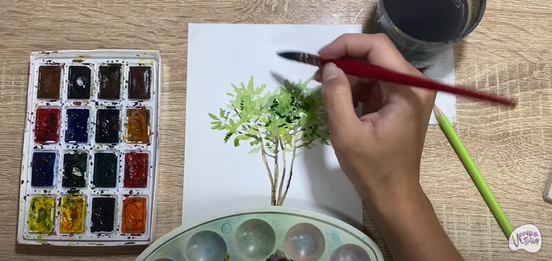 Рисуем Айлант