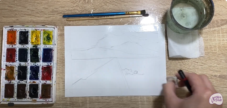 Рисуем Новороссийск