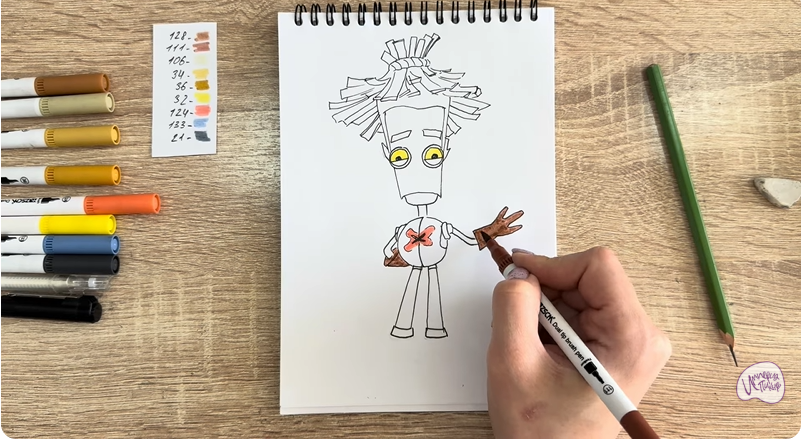 Рисуем Баквит из "Герои Энвелла"