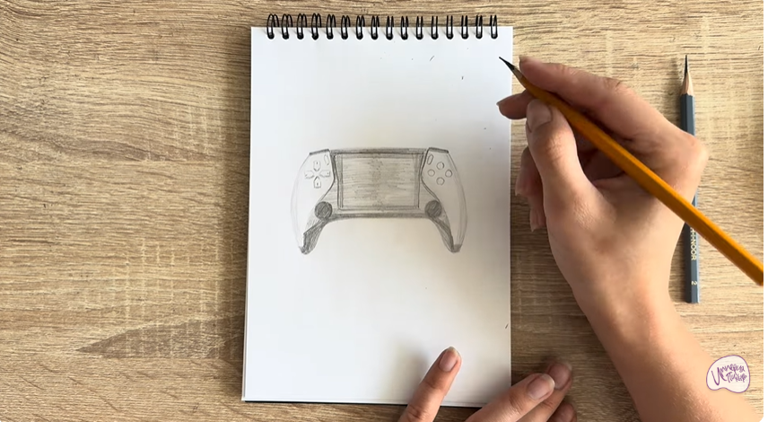 Рисуем Игровая консоль
