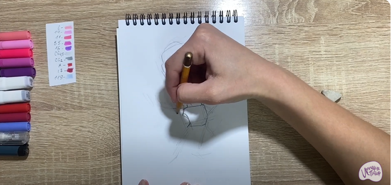 Рисуем Мася из "Фиксиков"