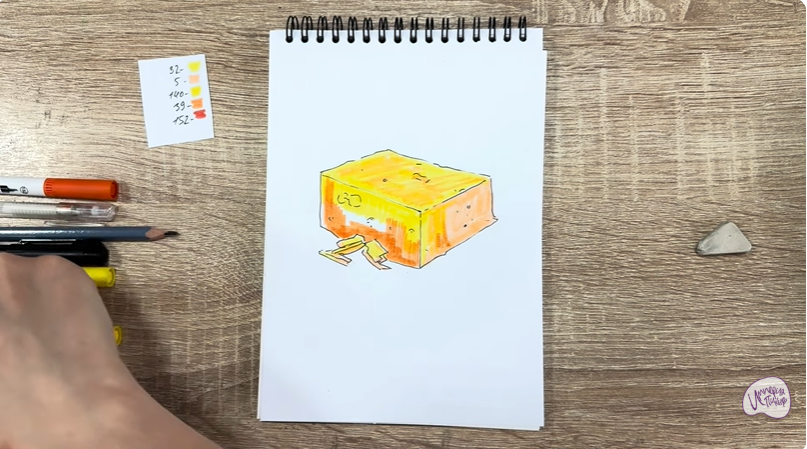 Рисуем Чеддер