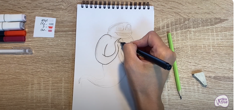 Рисуем Арчи из "Царевны"