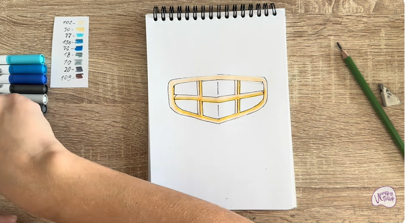 Рисуем Лого GEELY