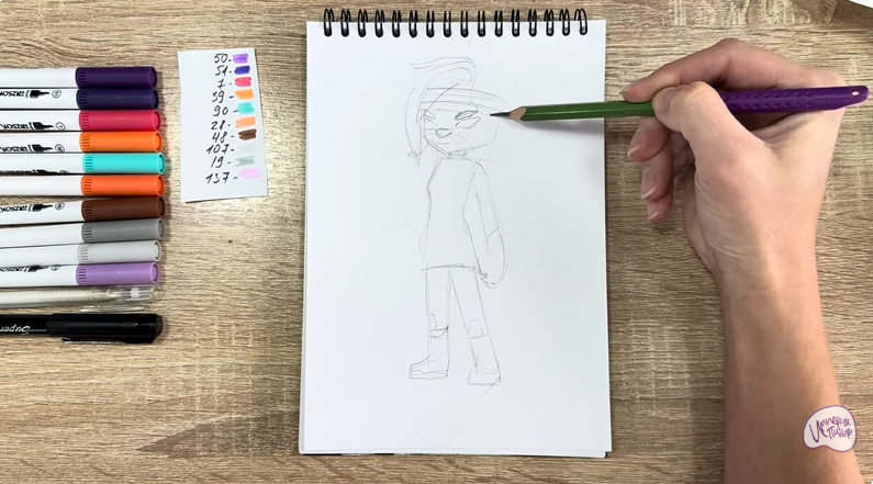 Рисуем Искра из "Джи-Джи Бонд"