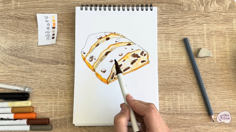 Рисуем Штоллен