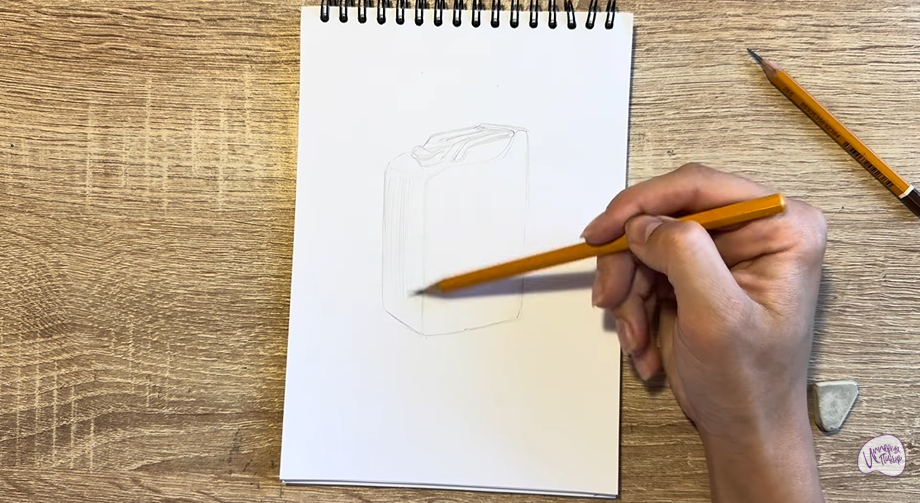 Рисуем Канистра ГСМ