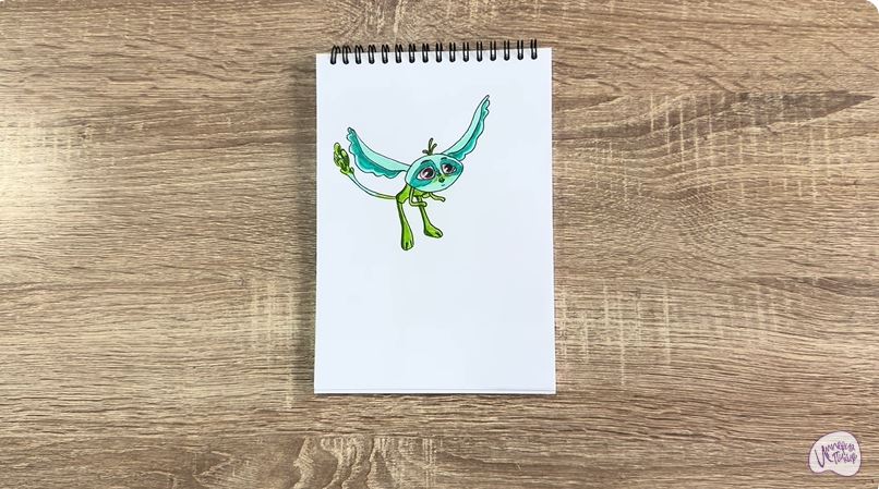 Рисуем Печалька из "Сказочный Патруль"