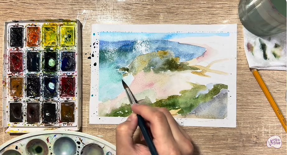 Рисуем Генеральские пляжи