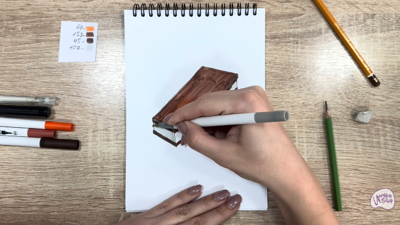 Рисуем Молочный ломтик