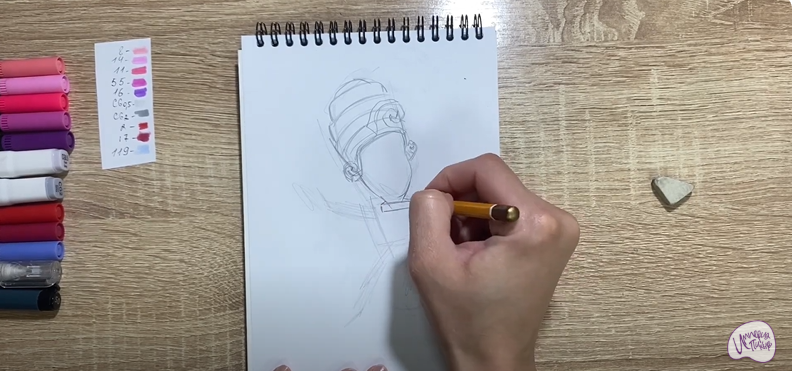 Рисуем Мася из "Фиксиков"
