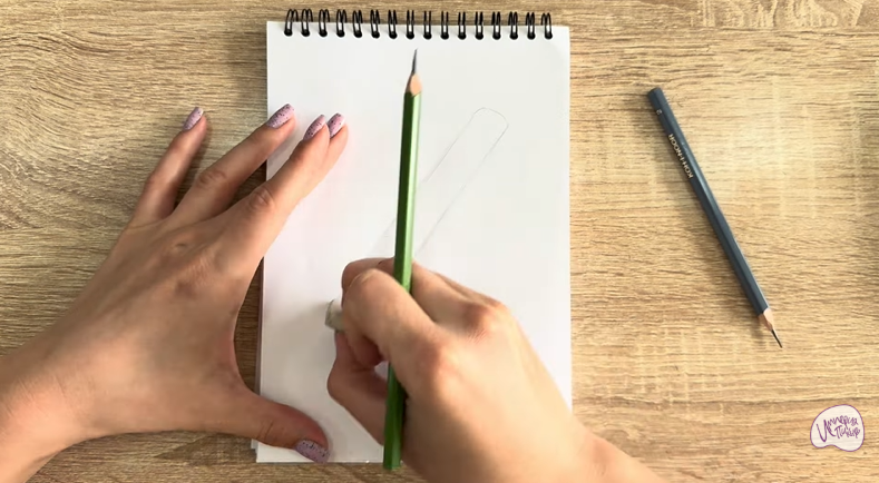 Рисуем Коклюшки для завивки