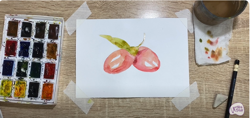 Рисуем Ягоды годжи
