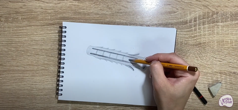 Рисуем Дюбель