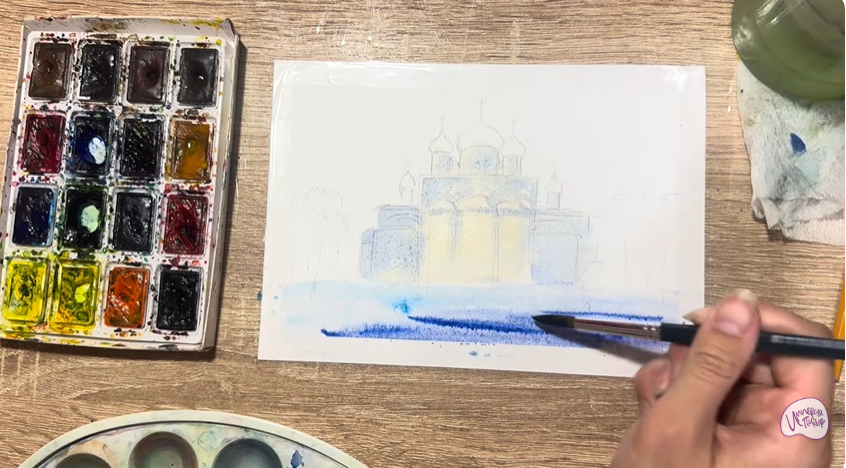 Рисуем Переславль-Залесский
