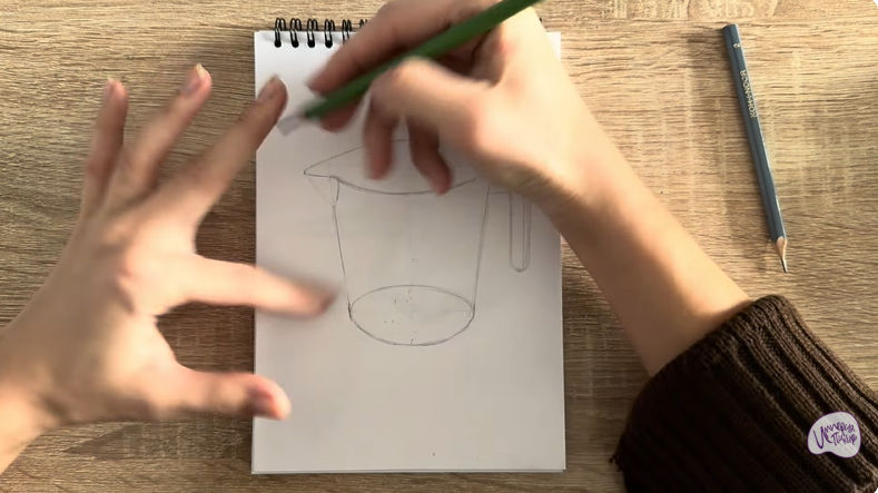 Рисуем Мерный стакан